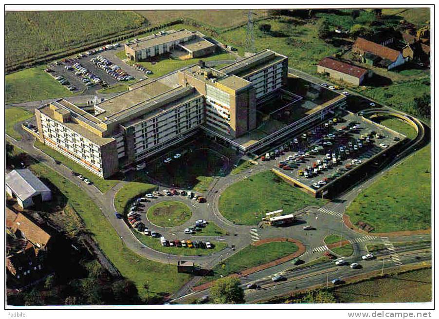 Carte Postale 59. Lomme  Hopital St-Philibert  Vu D'avion   Trés Beau Plan - Lomme