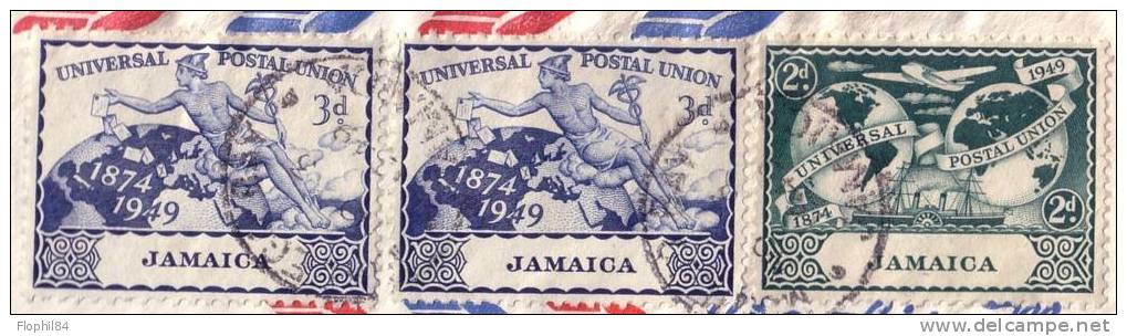 JAMAIQUE-UPU SUPERBE SUR LETTRE - Jamaica (1962-...)