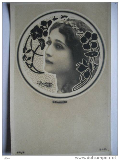 Cavalieri   Art Nouveau    Reutlinger  Phot. - Theatre