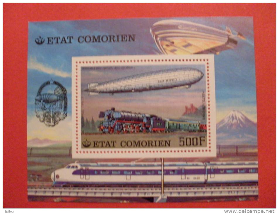 COMORES.  GRAF ZEPPELIN 1928 Et NORD EXPRESS Type 231 - Zeppelins
