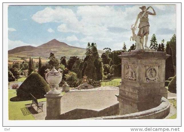 Powerscourt Gardens , Enniskerry , Co. WICKLOW , Ireland ; Statue De Diane Chasseresse ; Années 60,TB - Wicklow