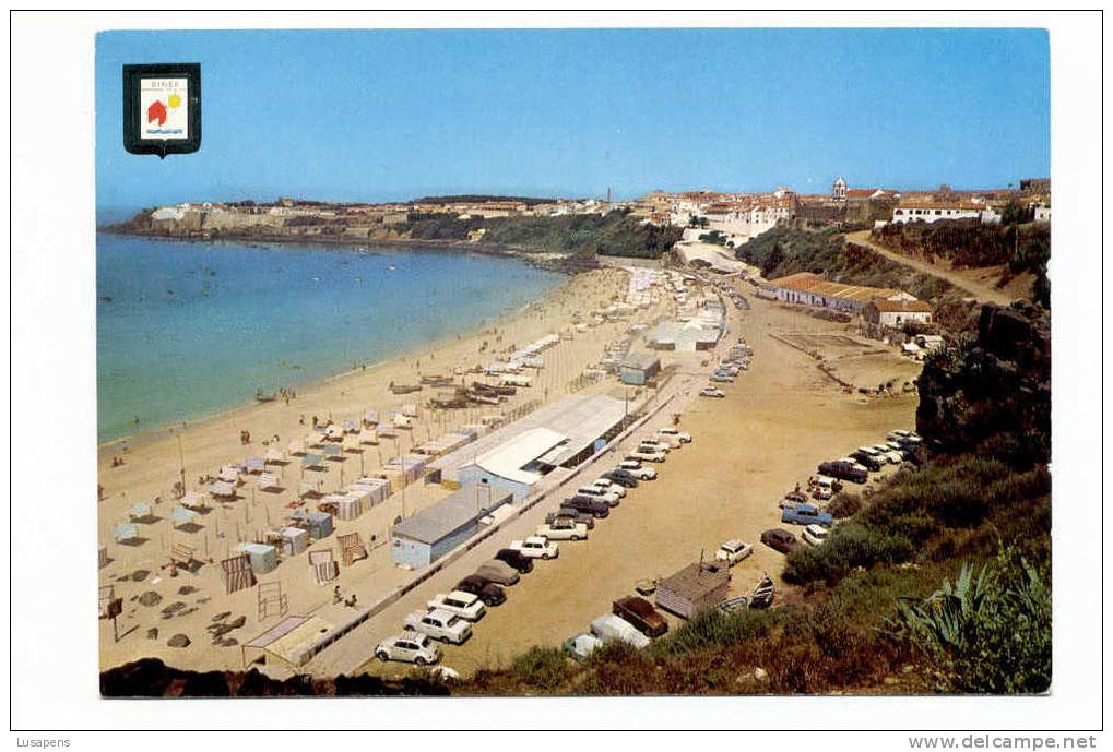 Portugal Cor 3870 – ALENTEJO - SINES - VISTA GERAL E PRAIA OLD CARS AUTOMOBILES  PEUGEOT 403 VW AMI... - Beja