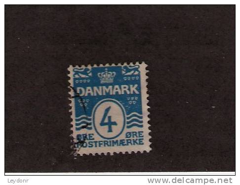 Denmark - Danmark - Scott # 60 - Oblitérés