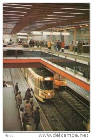 BRUXELLES -METRO -L2  Porte De Namur - Vervoer (ondergronds)