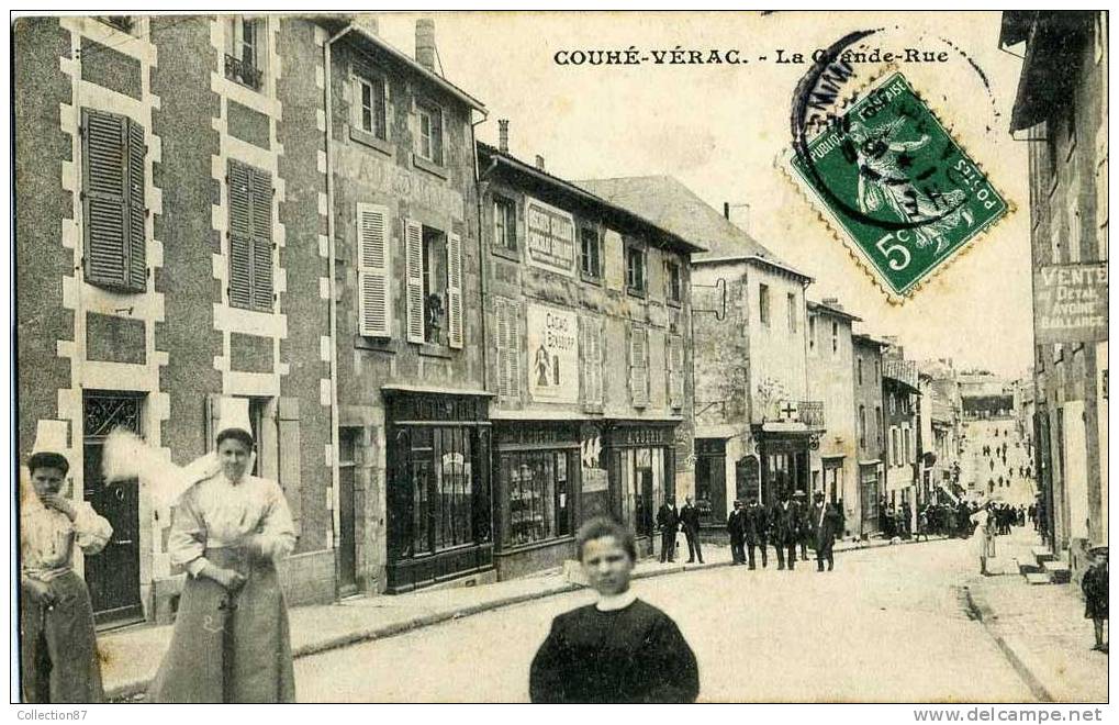 86 - VIENNE - COUHE VERAC - GRANDE RUE - Couhe