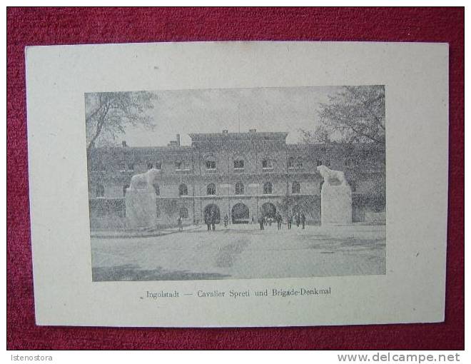 GERMANY / INGOLSTADT / CAVALIER SPRETI UND BRIGADE-DENKMAL / 1920-30 - Ingolstadt