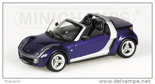 Smart Roadster - 2003 - Blue Metallic - Minichamps - Minichamps