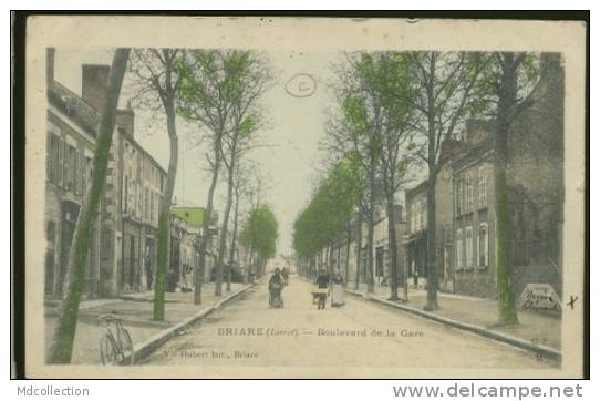 45 BRIARE Boulevard De La Gare (couleur) - Briare