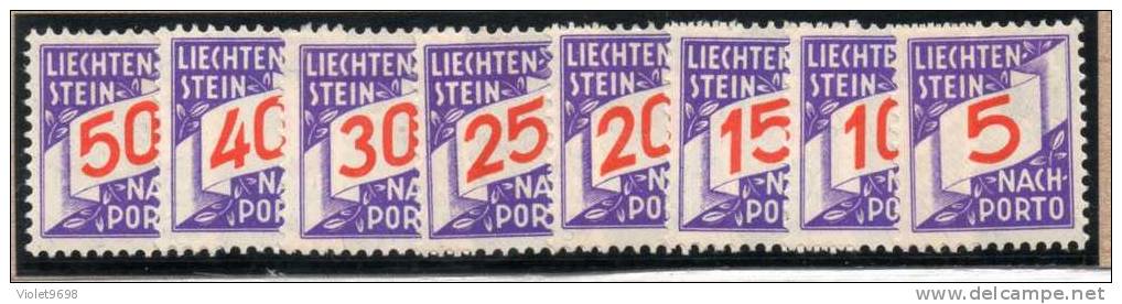 LIECHTENSTEIN : Taxe N° 13/20 * - Postage Due