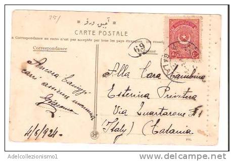 19110)cartolina Illustratoria  Costantinopoli - Vue Generale - Panorama - Turchia