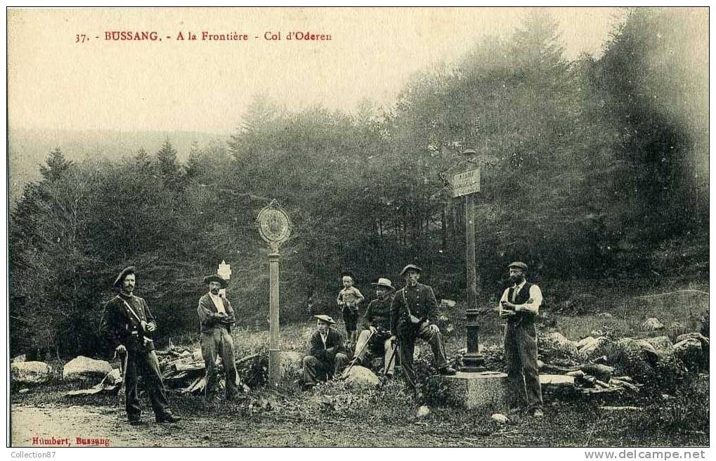 DOUANE - DOUANIER à La FRONTIERE - 88 BUSSANG - COL D'ODEREN - Aduana