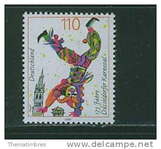 N0232 Carnaval Dusseldorf 1931 Allemagne 2000 Neuf ** - Carnavales
