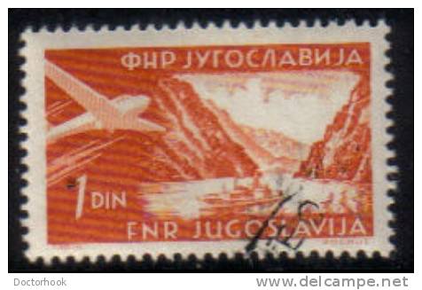 YUGOSLAVIA   Scott #  C 34  VF USED - Airmail