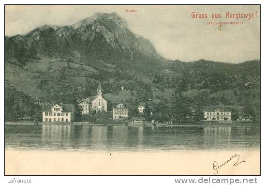 SUISSE- Ref  789- Gruss Aus Kergiswyl  Ou Hergiswyl - Carte Bon Etat - Other & Unclassified