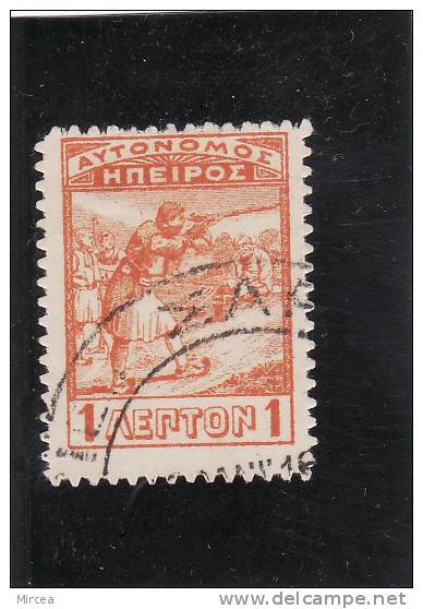 M-2881 - Epir - 1914 Yv.no.7 Oblitere - Nordepirus