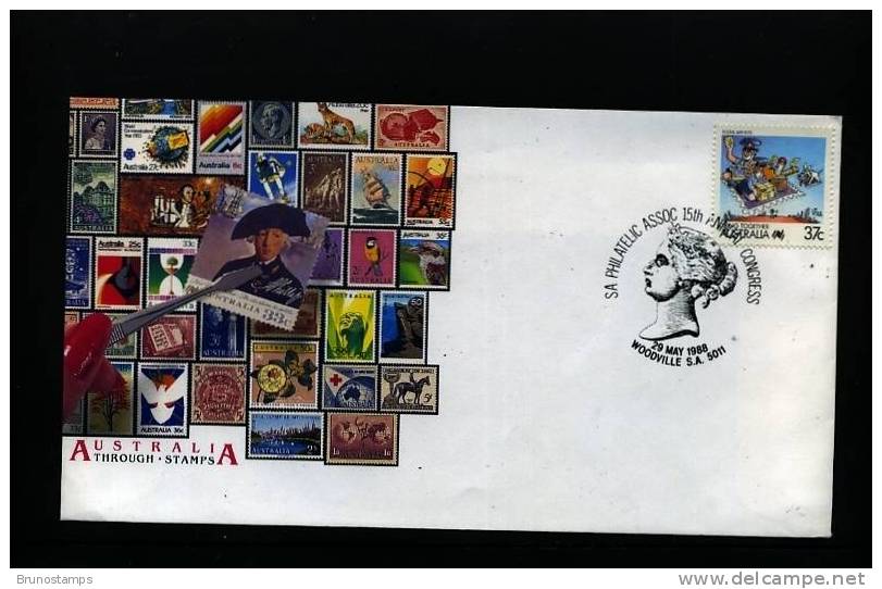 AUSTRALIA - 1988 S.A. PHILATELIC ASSOCIATION 15th ANNUAL CONGRESS COVER - Marcofilie