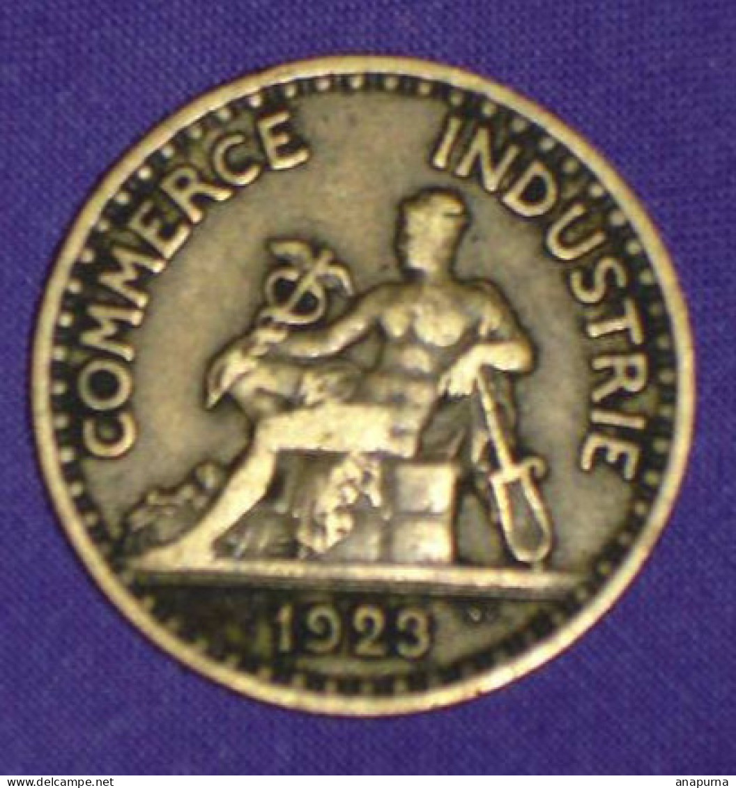 Chambres Commerce De France, Bon Pour 2 Francs, Commerce Et Industrie 1923 - Professionals / Firms