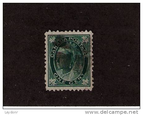 Canada - Queen Victoria - Scott # 67 - Used Stamps