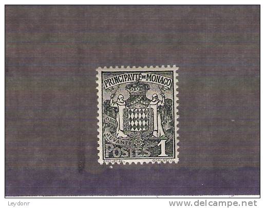 Monoco - Grimaldi Family Coat Of Arms - Scott # 60 Mint Never Hinged - Autres & Non Classés