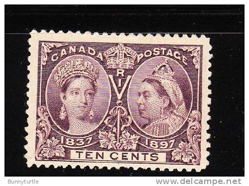 Canada 1897 Jubilee Issue Queen Victoria 10c Mint - Ungebraucht