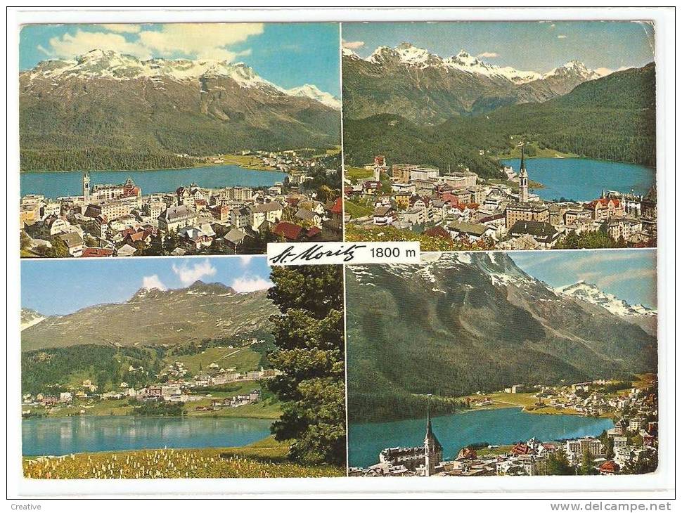 St.MORITZ. Suisse,Zwitserland,Switzerland. - Saint-Moritz