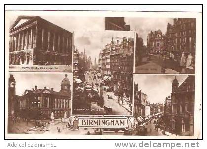 19150)cartolina Illustratoria  Località Di Birmingham - Birmingham