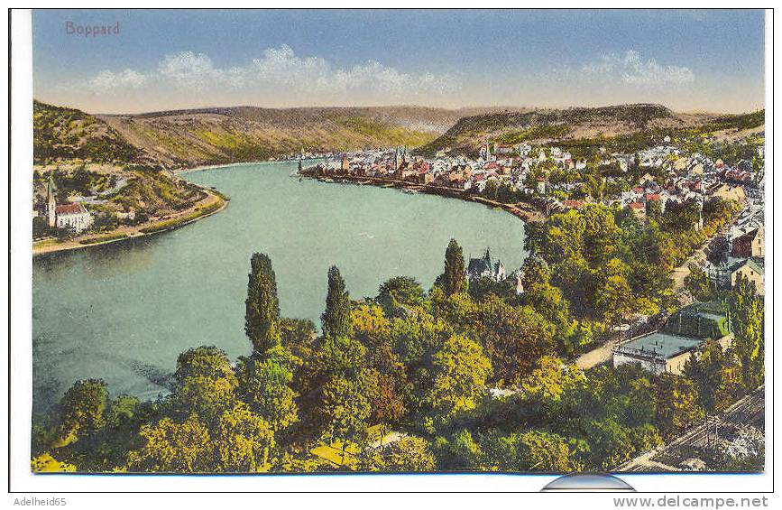 Boppard (Panorama, Totalansicht) Stengel Verlag Ca 1910 - Boppard