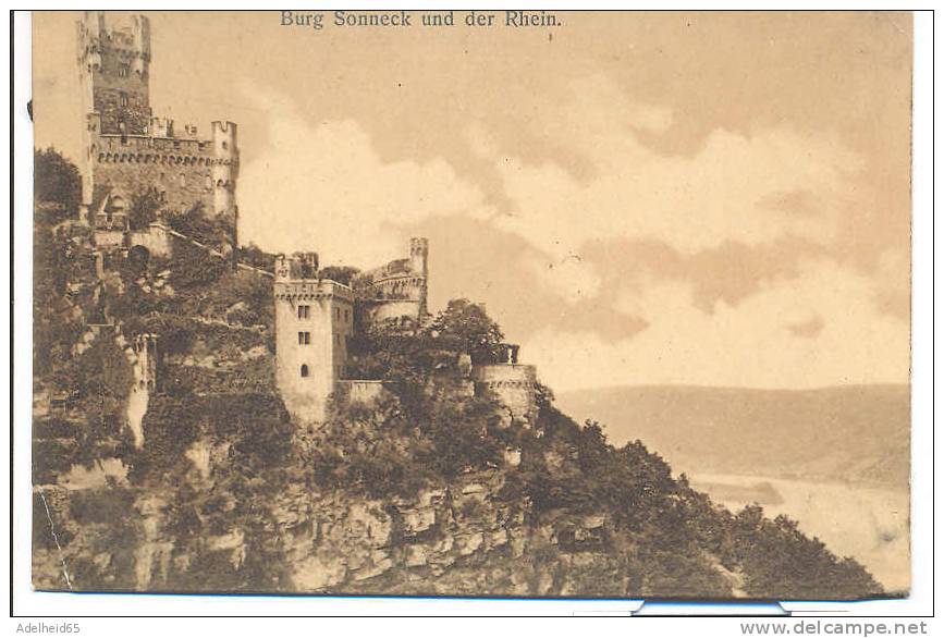 Burg Sonneck (Sooneck, Saneck) Und Der Rhein Joh. Heinrig Verlag, Köln - Bingen