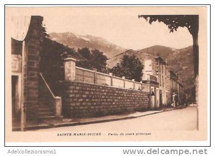 19159)cartolina Illustratoria  Saint Marie Sicche -portic  De Corse Principal - Nuova - Corse