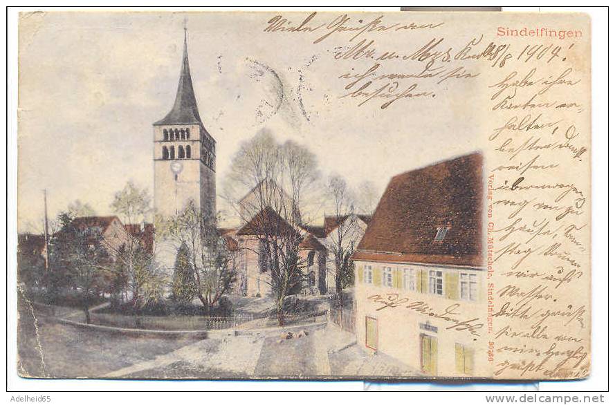 Sindelfingen (Böblingen) 1904 Gebr. Metz Verlag - Sindelfingen