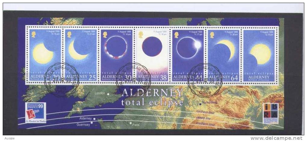 Alderney Aurigny 1998 Yvert Bloc 6 (°) Used Oblitéré Cote 11,00 Euro - Alderney