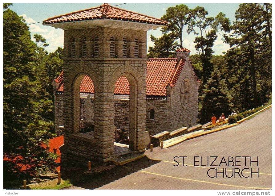 Eureka Springs Arkansas - St. Elizabeth Church Eglise - Neuve Unused - Autres & Non Classés