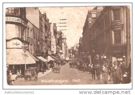 19183)cartolina Illustratoria  Whitefriargate - Hull - Hull