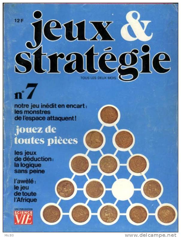 Magazine "Jeux & Stratégie" N° 7 - Jeux De Rôle