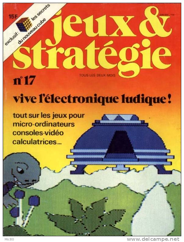 Magazine "Jeux & Stratégie" N° 17  Très Bon état. - Jeux De Rôle