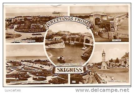 GREETINGS FROM SKEGNESS. - Otros & Sin Clasificación