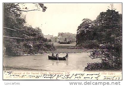 CONVENT OF THE SACRED HEART . ROEHAMPTON . S. W. (THE LAKE). - Londen - Buitenwijken