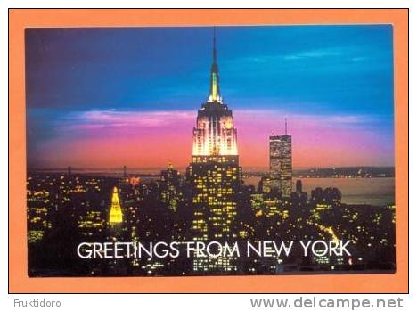 AKUS USA Card About New York City - Manhattan