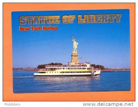 AKUS USA Card About New York City Statue Of Liberty - Estatua De La Libertad