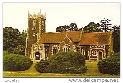 THE CHURCH. SANDRINGHAM. - Sonstige & Ohne Zuordnung