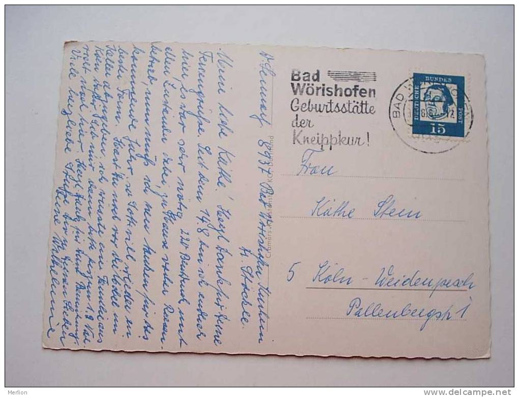 Bad Wörishofen    PU 1962  VF-   D46941 - Bad Woerishofen