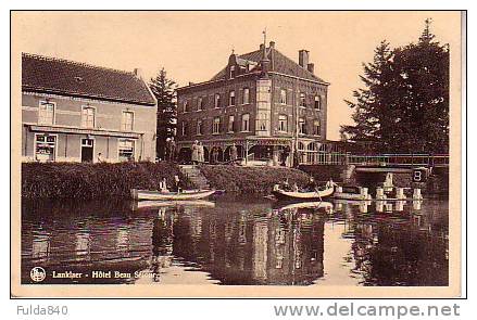 CPSM.    LANKLAER.   Hotel Beau Séjour.         1958.     (Animée) - Dilsen-Stokkem