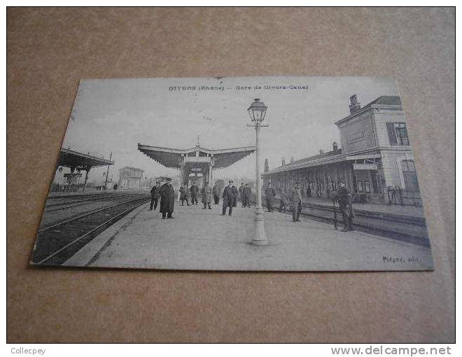 CPA GIVORS La Gare De Givors-Canal Animée - Givors