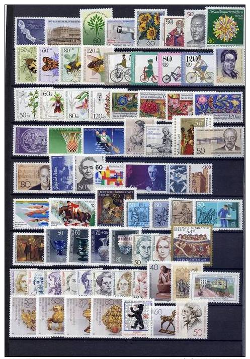 Berlin, Berlin, Collection Of 161 Stamps And 1 Block, MNH - Nuovi