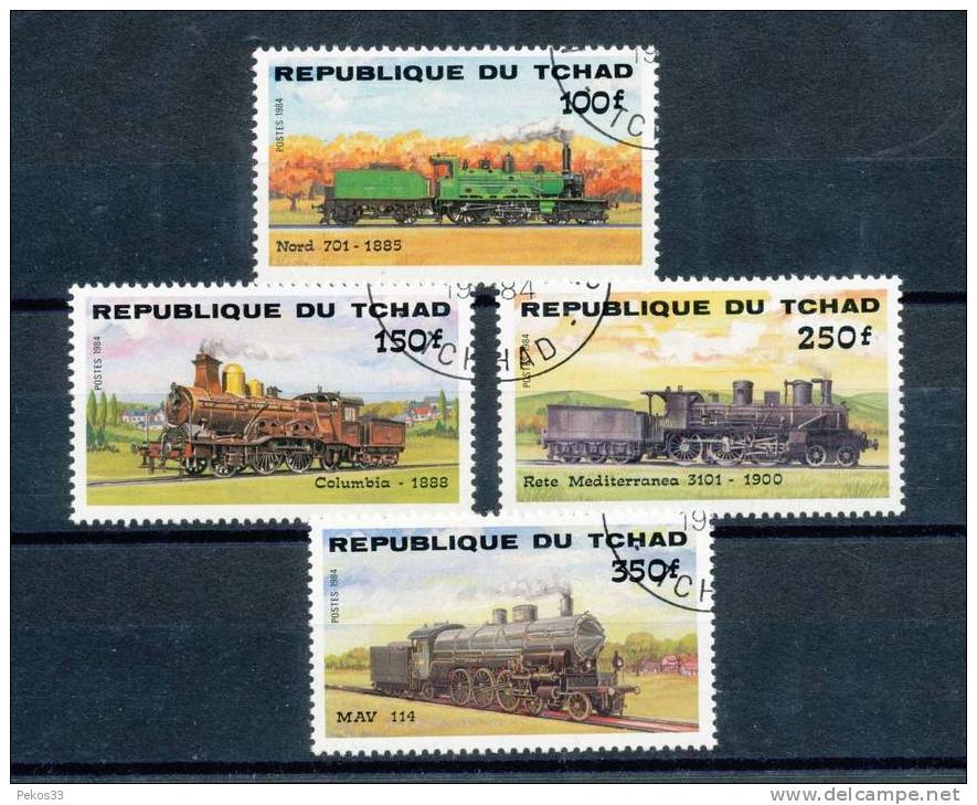 TSCHAD - Mi.Nr.: 1074-1077 - Gestempelt - Chad (1960-...)