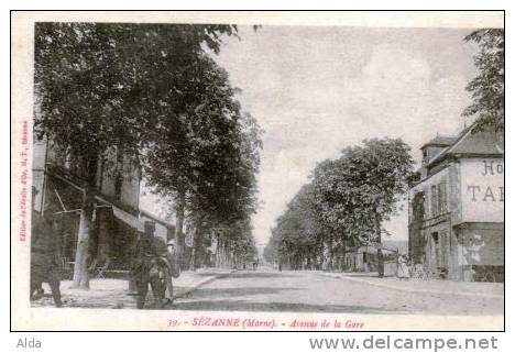 Sézanne      Avenue De La Gare - Sezanne