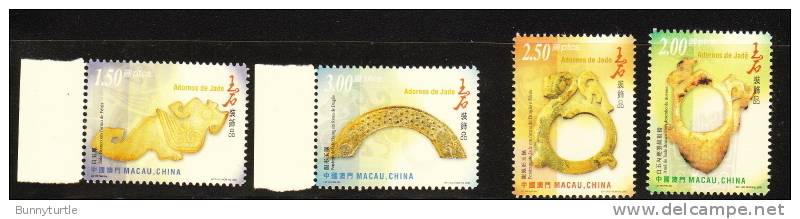 Macao Macau 2000 Jade Ornaments MNH - Nuovi