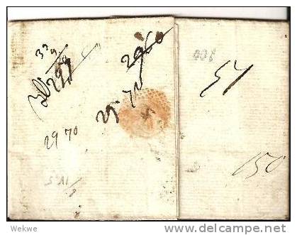 Rl141/- RUSSLAND - Petersburg-Heidelberg 1811 Par Magdeburg , Einzeiler Prusse P.m. - ...-1857 Prephilately