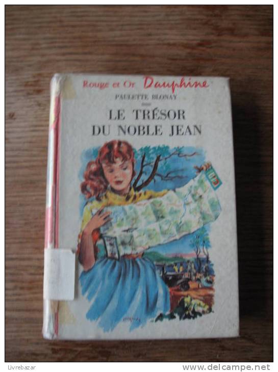 LE TRESOR DU NOBLE JEAN Paulettte Blonay Illustrations Luce LAGARDE - Bibliotheque Rouge Et Or