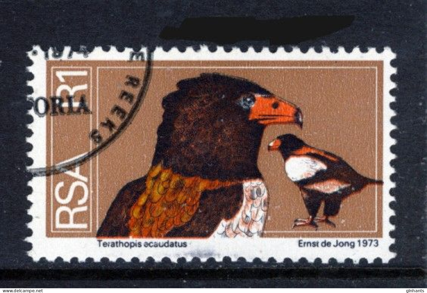 SOUTH AFRICA - 1974 BATELEUR BIRD FINE USED SG 363 - Gebraucht